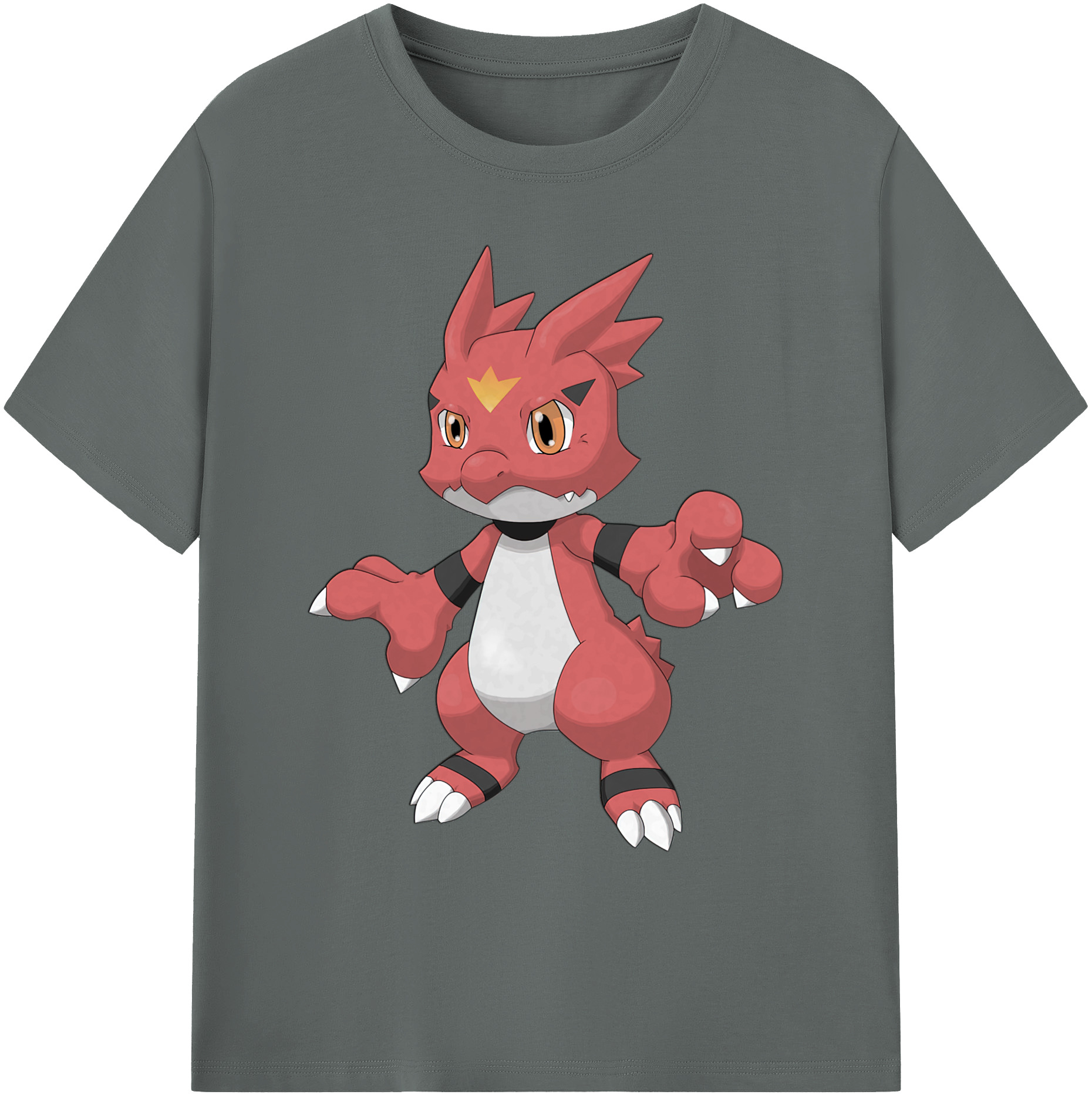 （画像用） Digimon デジタルモンスター/デジモン 綿100％ メンズ半袖Tシャツ｜肌触りやわらか＆通気性